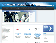 Tablet Screenshot of montalbettisrl.com